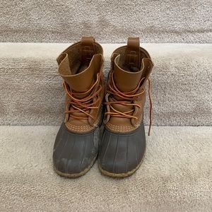 LL Bean Boots 8” Tab/Brown, size 9